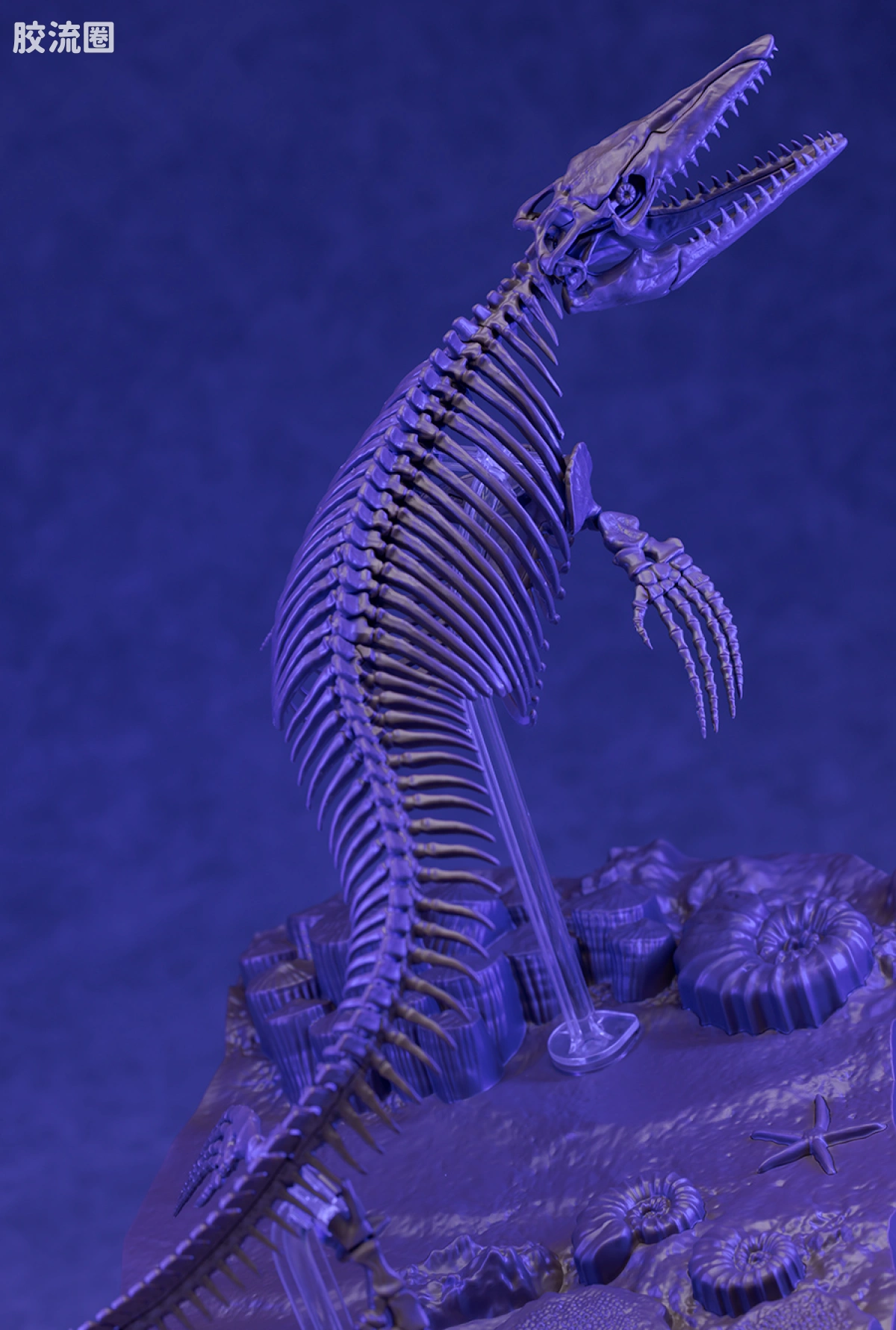 万代综合拼装模型系列 Imaginary Skeleton系列 沧龙 - 图片